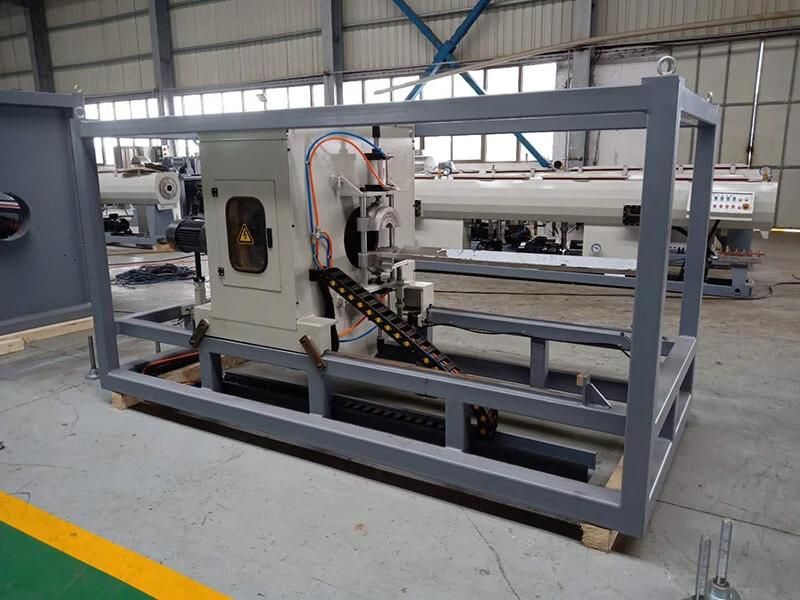 PVC PP HDPE Mpp PE PPR UPVC Plastic Composite Corrugated Pipe WPC Profile Extruder Extrusion Making Machine Production Line with Single Double Multi Screw