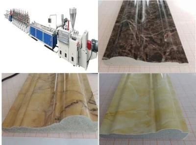 PVC Foam Imitation Marble Profile Extrusion Line