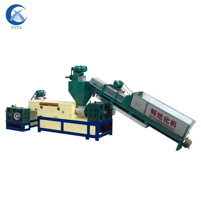 Recycling Plastic Film Bottle PP HDPE LDPE PE Plastic Granulator