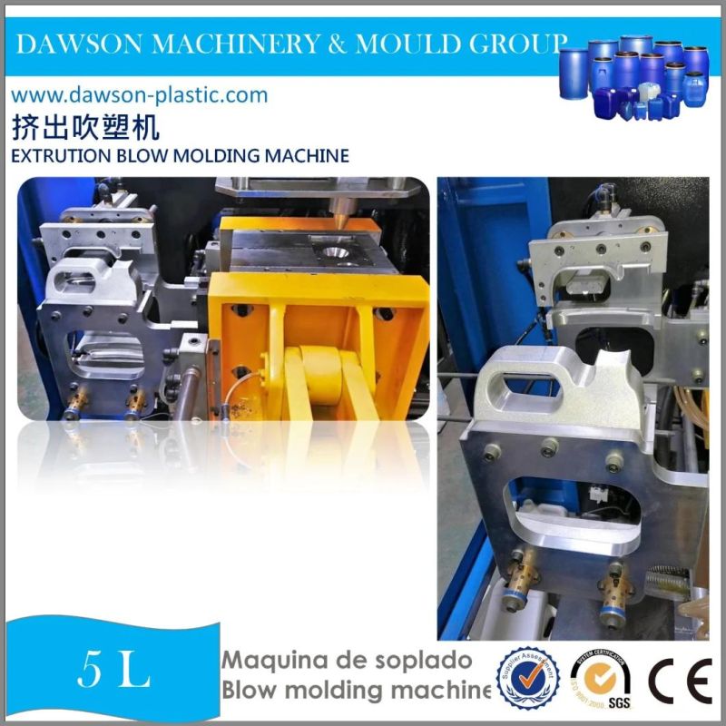 5L HDPE Plastic Containers Automatic Extrusion Blow Molding Machine