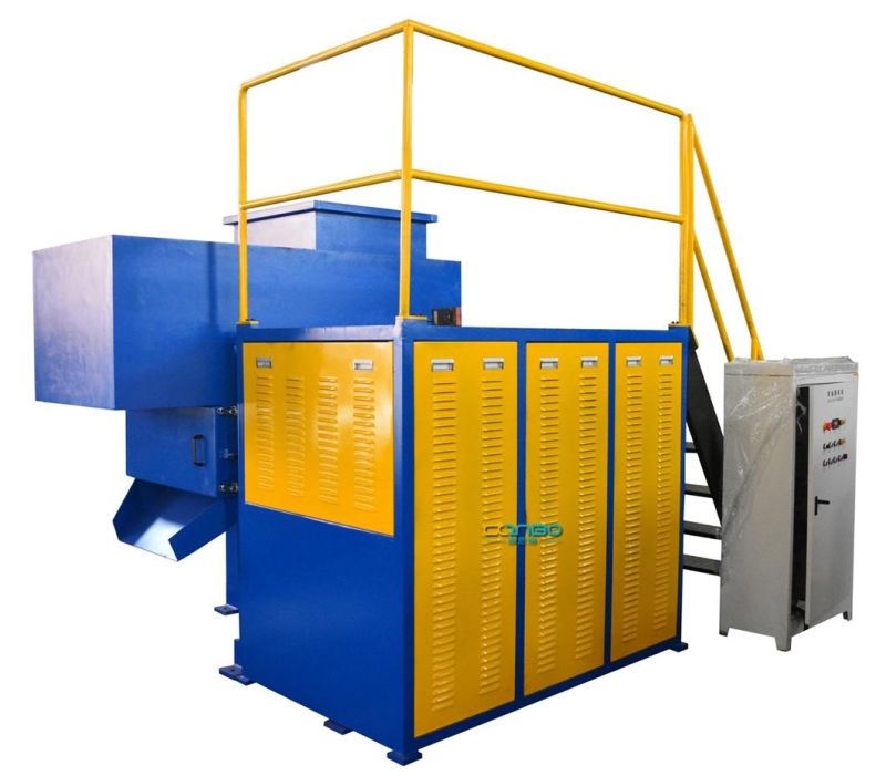 CB-Sp-800 Single Shaft Shredder for Large Plastic PVC HDPE Die Head Materials Wastes