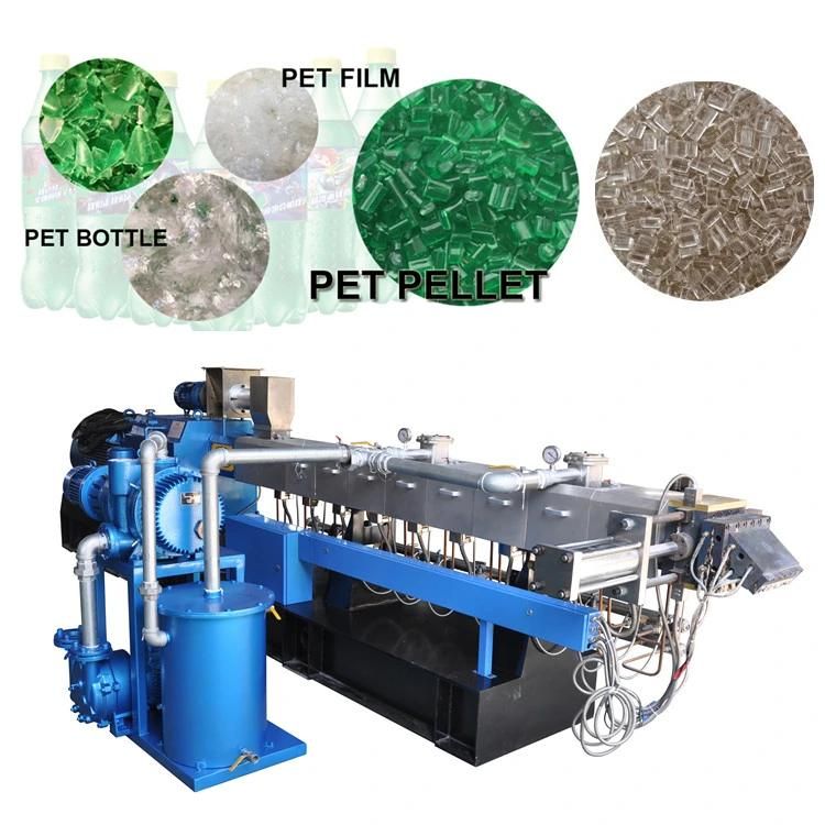 Nanjing Twin Screw Extruder Machine Plastic Waste Granule Making Machine