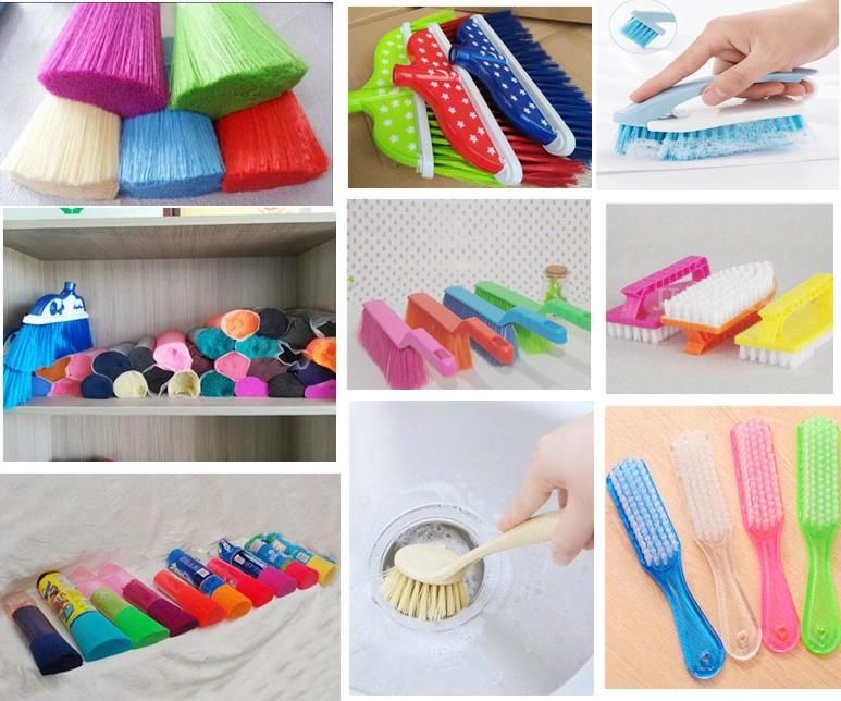 PP/PE/PA Plastic Brush Filament Making Machine for Road Snow Sweeper/Snow Plough Brush Fibers