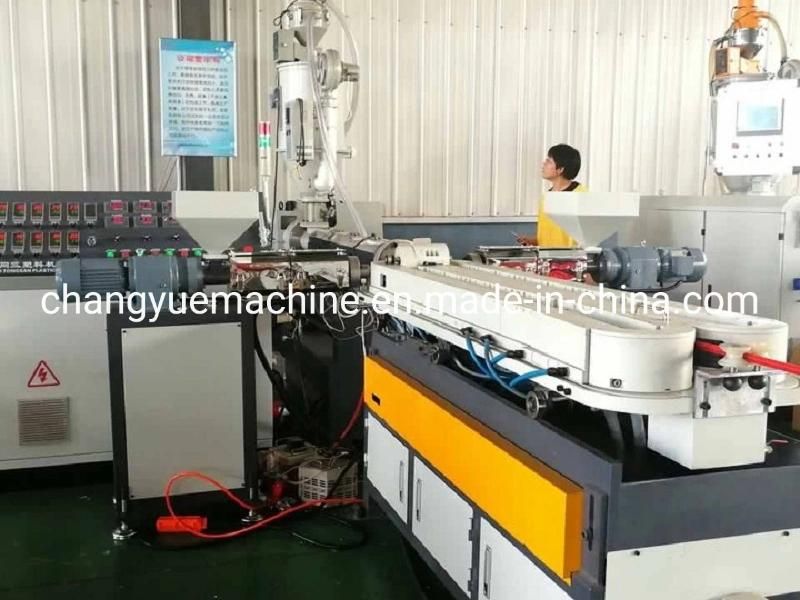 Changyue PE PVC Single Wall Corrugated Pipe Production Line