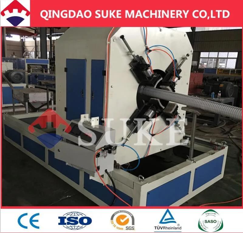 PE PP PVC Corrugated Pipe Extrusion Machine