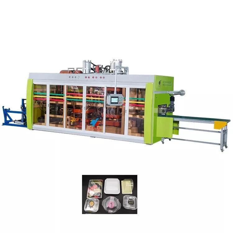 High Speed Automatic Plastic Biodegradable Multi-Stations Thermoforming Making Machine with CE Certification