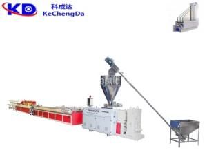 Plastic Machine/PVC WPC Profile Machine/WPC PVC Window Door Frame Machine/Production ...