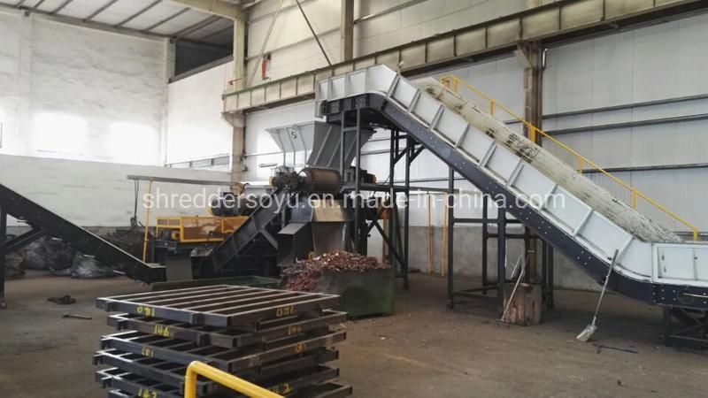 Industrial Aluminium Cans Shredding Crusher Machine/Scrap Metal Crusher Machine Shredder