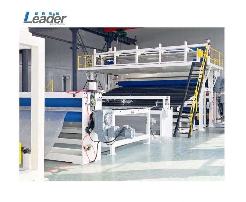 PE HDPE Plastic Geocell Sheet Extrusion Production Line