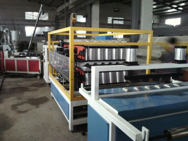 PVC+ASA/PMMA Corrugated Roof Sheet Making Machine