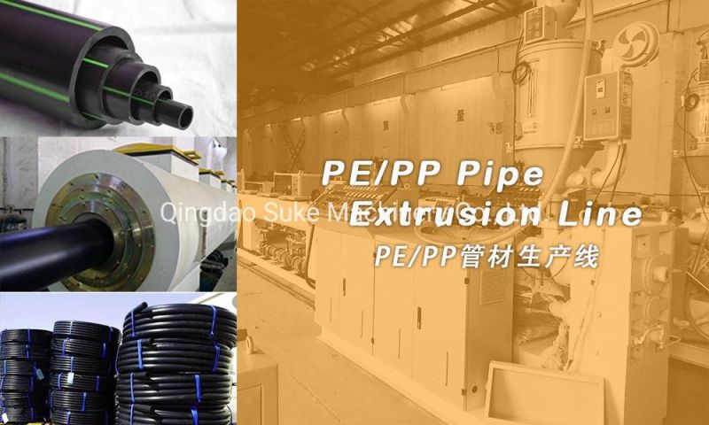 PE/PP/PPR Plastic Pipe Extrusion Line Production Machine Extruder Machinery