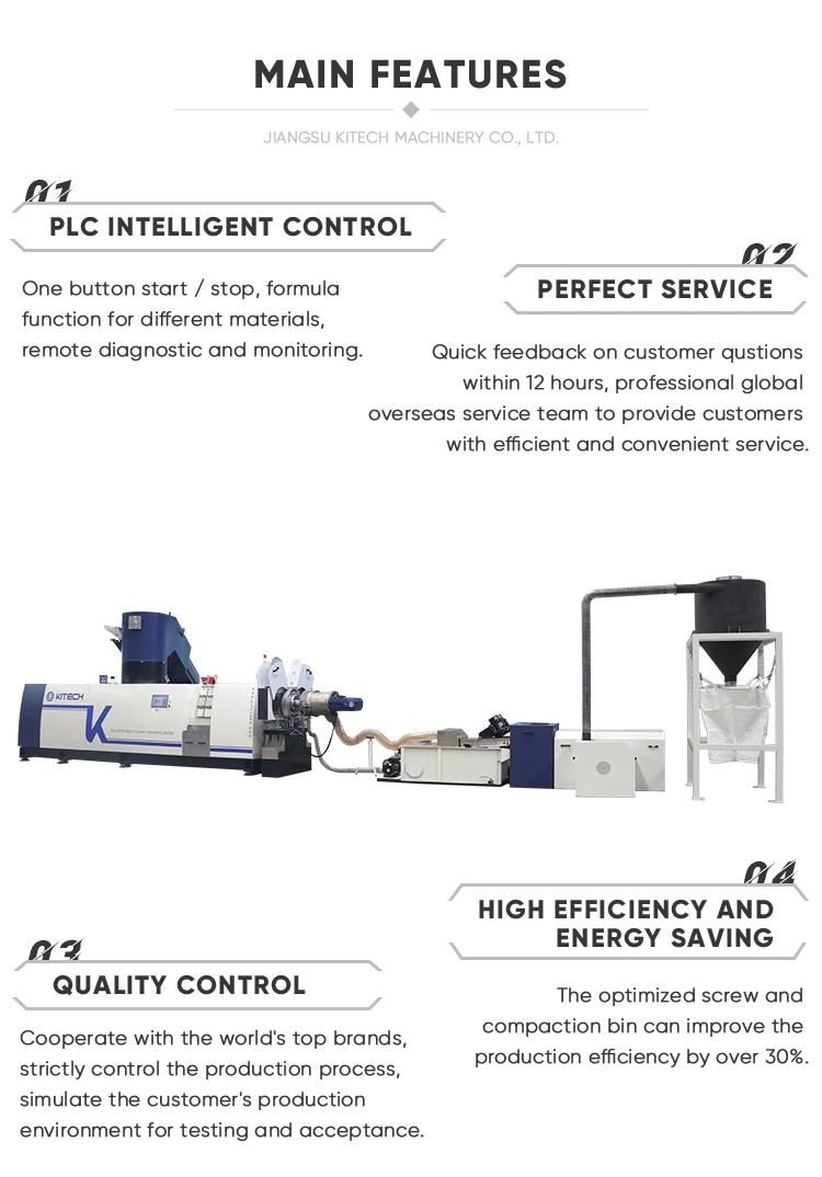 Highly Automatic Plastic Pelletizing Recycled Equipment