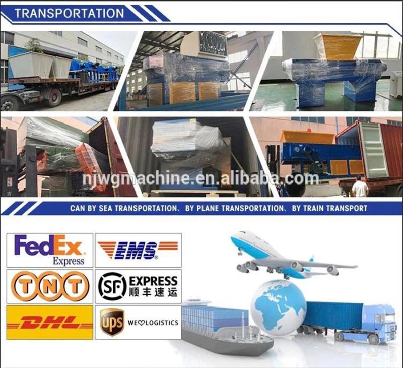 Waste Beer Bottle Crushing Recycling Equipment Shredder