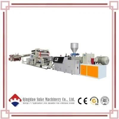 PVC Extruder Machine/PVC Paint Free Plate and Foamed Extruder Line