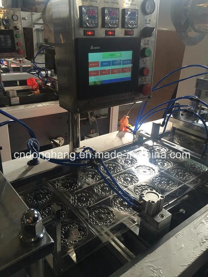 Donghang Automatic Plastic Lid Cover Forming Machine (DHBGJ-450L)