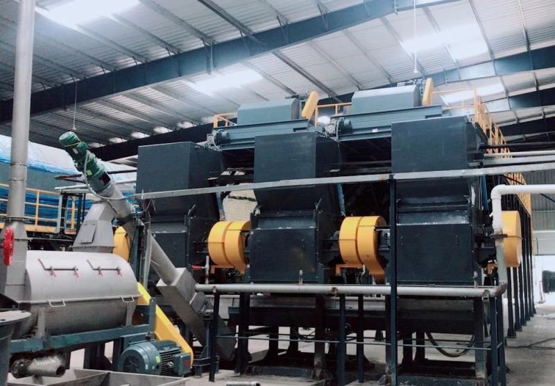 3700kg/H Plastic Bottle Hot Washing Production Line