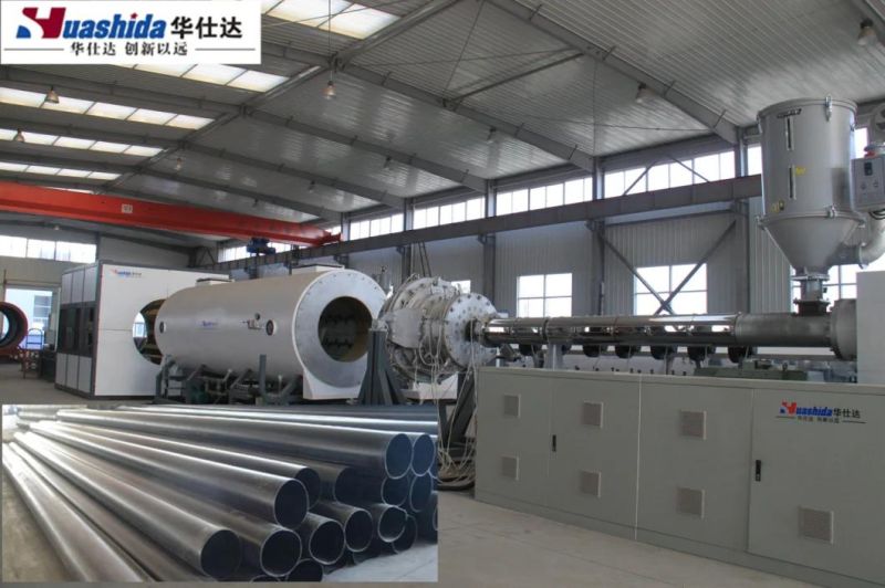 Plastic PE HDPE LDPE Thin Wall Casing Pipe Machine for Pre-Insulated Pipe Production