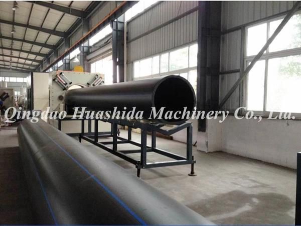 Water Supply Plastic Pipe Extrusion Machine PE Plastic Pipe Extruder