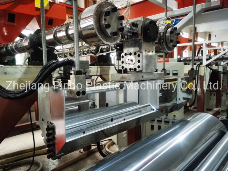 LDPE Stretch Film Extruder Plastic Film Machinery Production Line