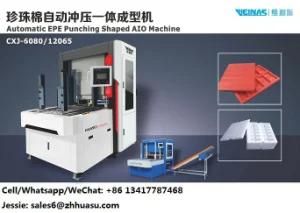 Veinas EPE Foam Forming Machine, Die Cutting Machine, Automatic EPE Punching Shaped Aio ...