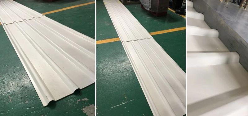 PVC Hollow Plastic Roofing Sheet Extrusion Line