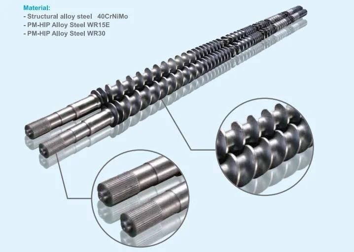 Hip Torque Screw Shafts for Coperion Zsk320 Extruder Machine