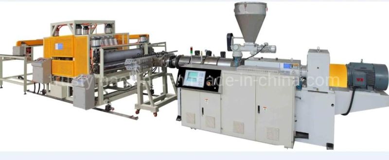 PVC Spanish Corrugated Roof Sheet Making Machine Extruder Machine