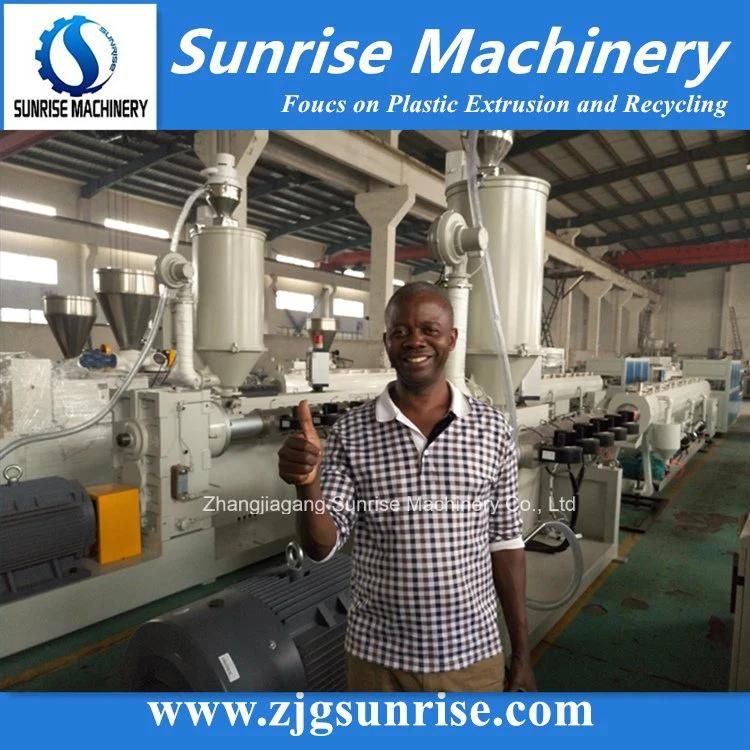 Plastic Pipe Haul off Pulling Machine HDPE Pipe Making Machine