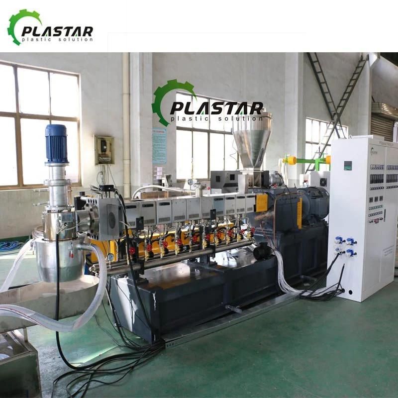 ABS Pet Compounding Granulation Line/Parallel Twin Screw Pelletizing Line