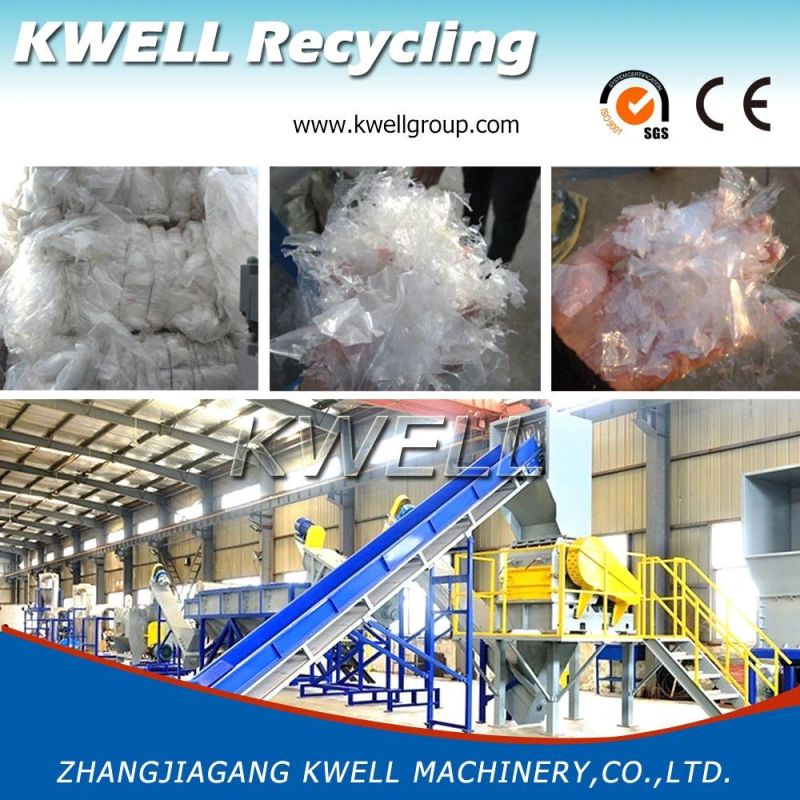 PE Plastic Film Recycling Machine/Agricultural Film PP Jumbo Woven Bag Recycling Machine