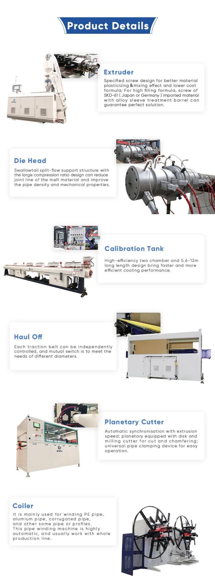 Plastic Twin Screw Extruder PVC PP PE LDPE PPR UPVC Pipe Making Machine with Good Price for Water Drainage Electric Conduit Pipe Making Plastic Pipe Extruder