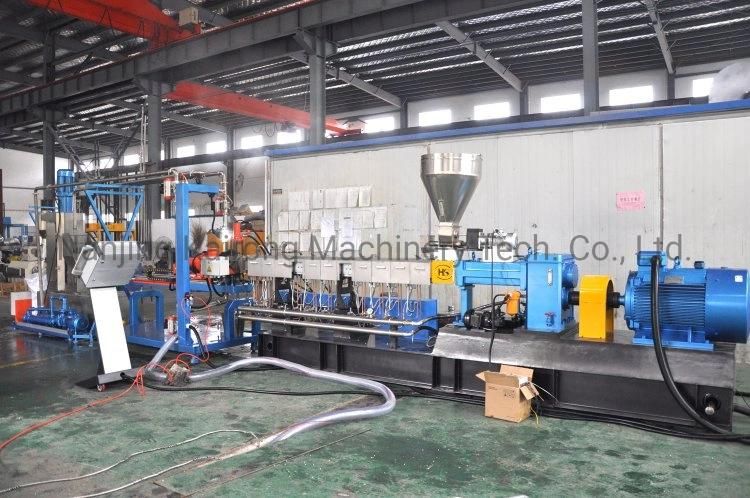 EVA Plastic Granules Making Machine Twin Screw Extruding Machine