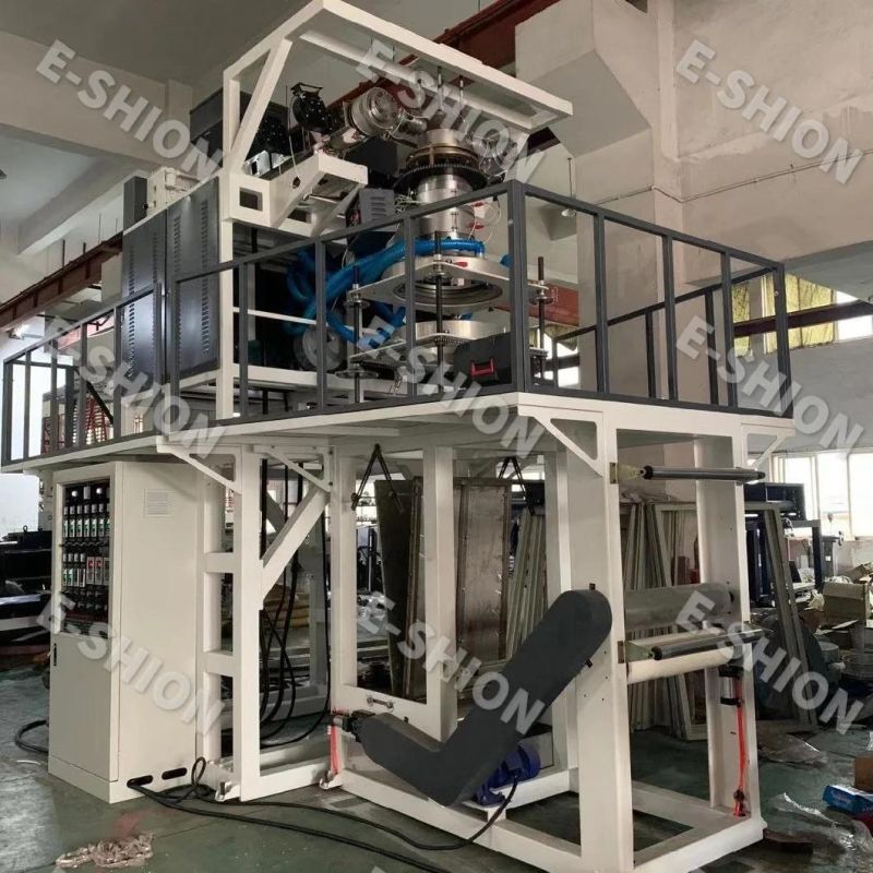 PP Plastic Bag Film Extruder Machine with Rotary Die Head Price