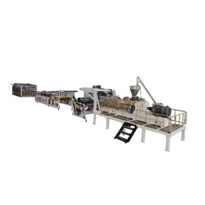 Customized PC Pet PE Sheet Film Single Twin Screw Extruder Plastic Machine Acrylic Rigid ...