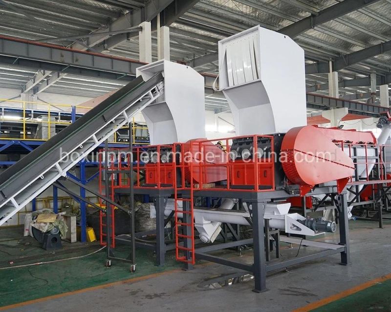 Automatic Low Noise Industrial Grinding Plastic Pet Bottles Crusher