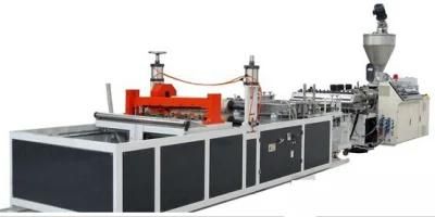 PVC Single-Layer Corrugated Sheet Extrusion Line