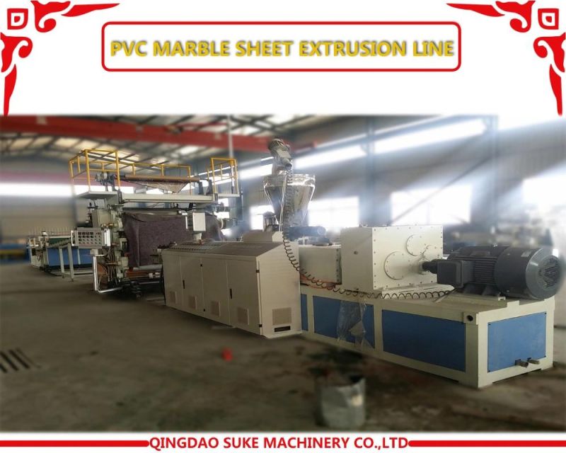 Stable Performance Manufacture Equipment of PVC Marble Board Extrusion Machine/PVC Artificial Stone Profile Production Line