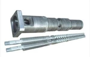 Extruder Twin Screw Barrel Extrusion Screw Barrel Double Conical Screws Barrel