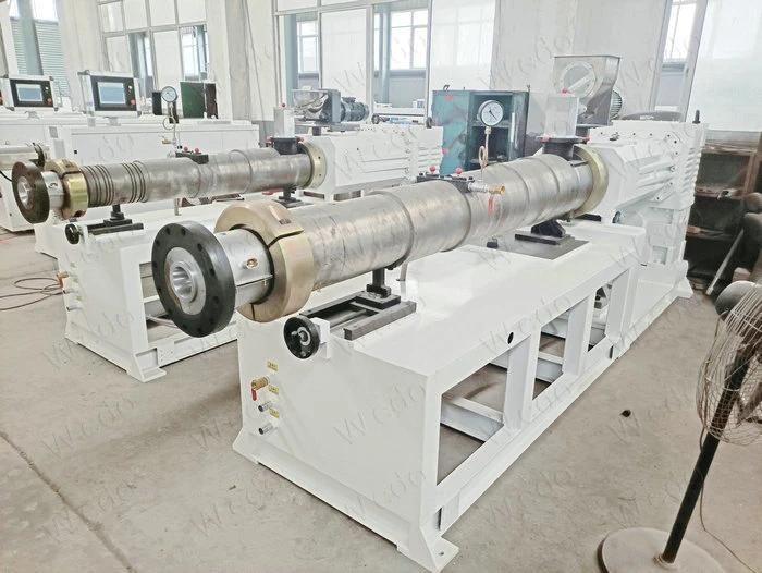 Single Plastic Extruder Twin Plastic Screw Extruder