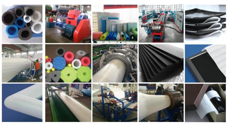 EPE Foam Pipe/Rod Machine Supplier Plastic Foam Processed Machinery