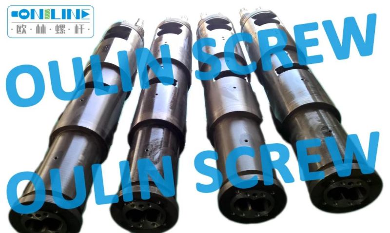 Supply 65/120 Twin Conical Screw and Barrel for PVC Pipe