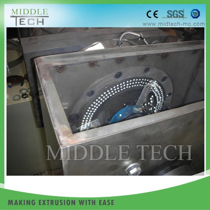 Plastic PVC/SPVC Pipe&Profile Twin Screw Recycling and Cutting Machine Extruder Supplier