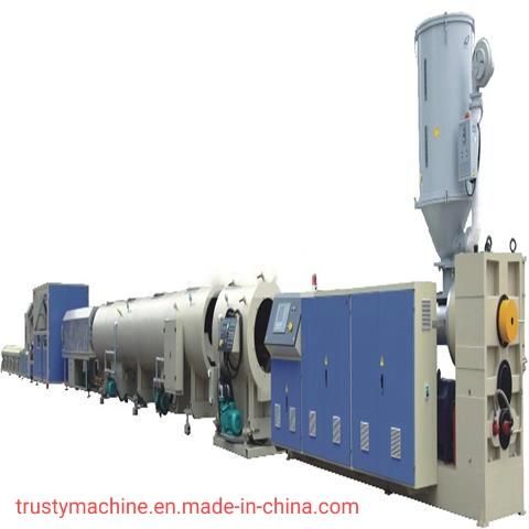 Large Diameter (630-1200mm) Plastic HDPE&PE Water/Gas Supply Pipe Machine