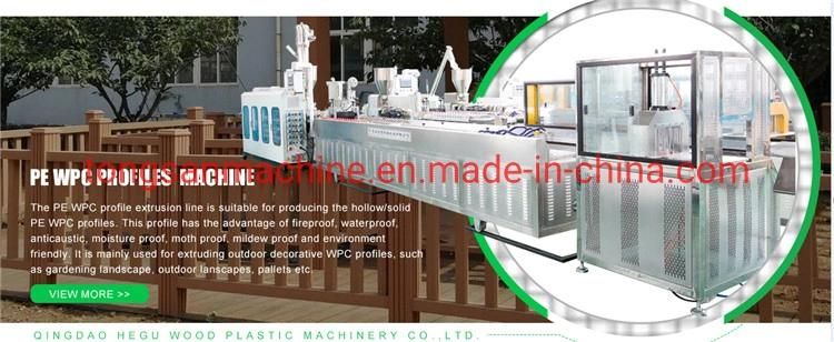 PP PE WPC Composite Decking Fence Extruder Machine Production Line Manufacturer