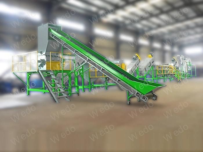 Plastic Bottles Crushing Machine