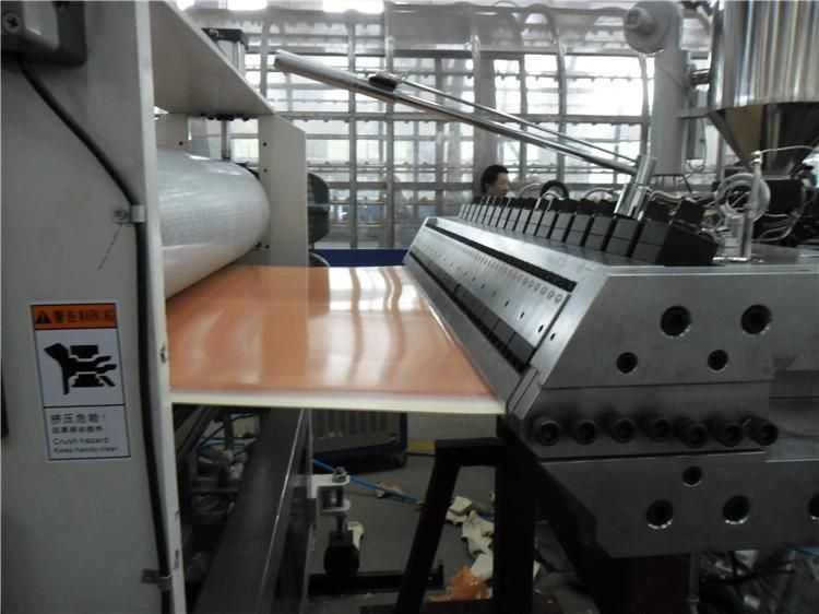 Convenient and Quick Automation PVC Plastic Glazed Roof Tile Extrusion Line