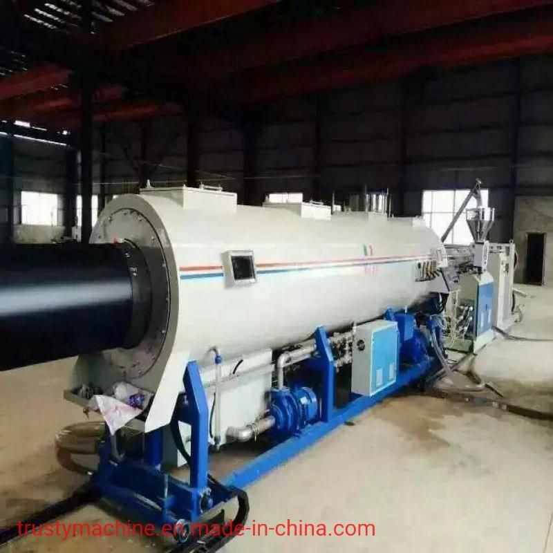 Large Diameter (630-800mm) HDPE&PE Water Supply Pipe extrusion machine