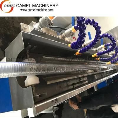 Hot Sale PVC Steel Wire Reinforced Hose Extrusion Line Plastic PVC Steel Pipe Production ...