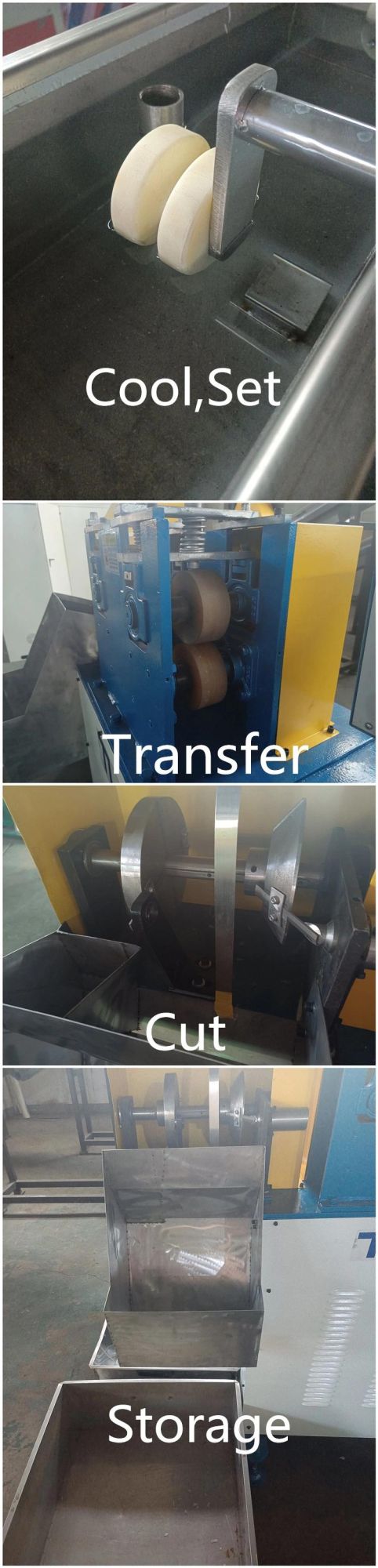 Plastic Extrusion Machine with No Noise in The Process of Traction