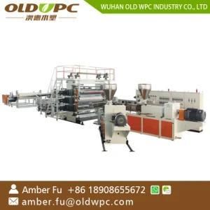 PVC Crust Foam Board Extrusion Making Extruder Machine